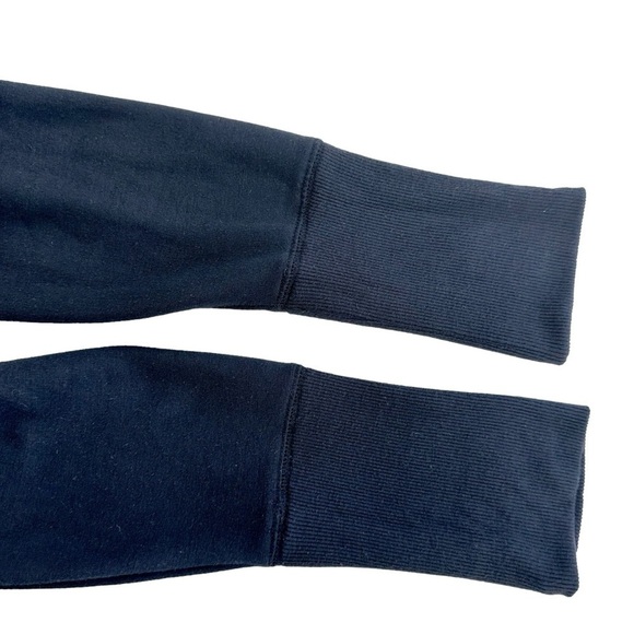 Athleta black open cardigan jacket sweatshirt soft hoodie rear tie small active - Picture 13 of 15